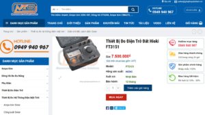 Thiết bị đo điện trở đất Hioki FT3151 chính hãng, giá tốt