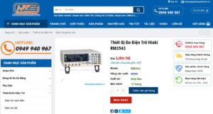 Thiết bị đo điện trở Hioki RM3543 nhập khẩu tận gốc 1 Thiết bị đo điện trở Hioki RM3543 nhập khẩu tận gốc
