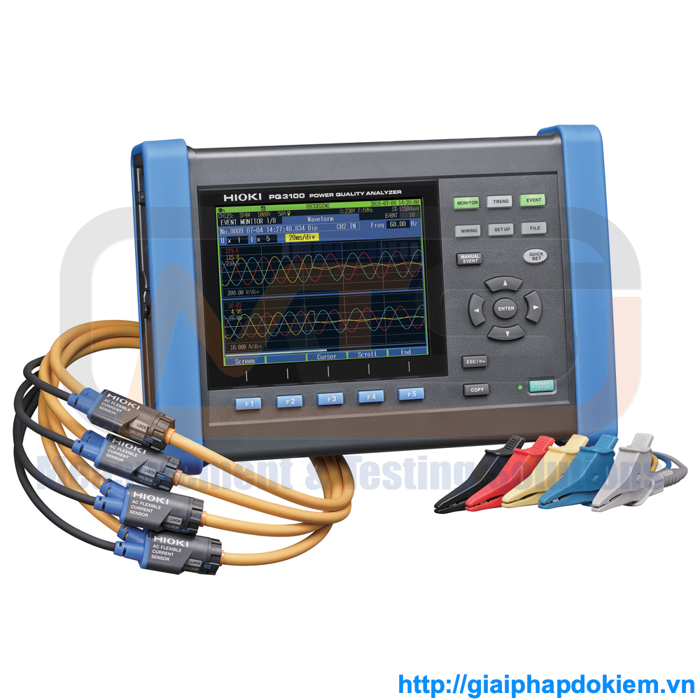 Thiết Bị Phân Tích Chất Lượng Điện Năng Hioki PQ3100-94 Chính Hãng 2 Thiết Bị Phân Tích Chất Lượng Điện Năng Hioki PQ3100-94 Chính Hãng