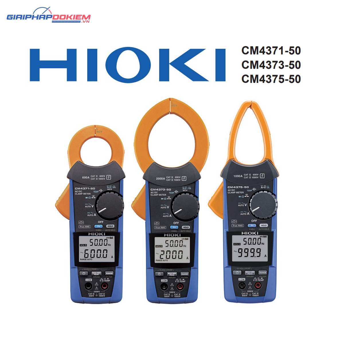 Ampe Kìm Đo Dòng AC/DC Hioki CM4371-50 5 Ampe Kìm Đo Dòng AC/DC Hioki CM4371-50