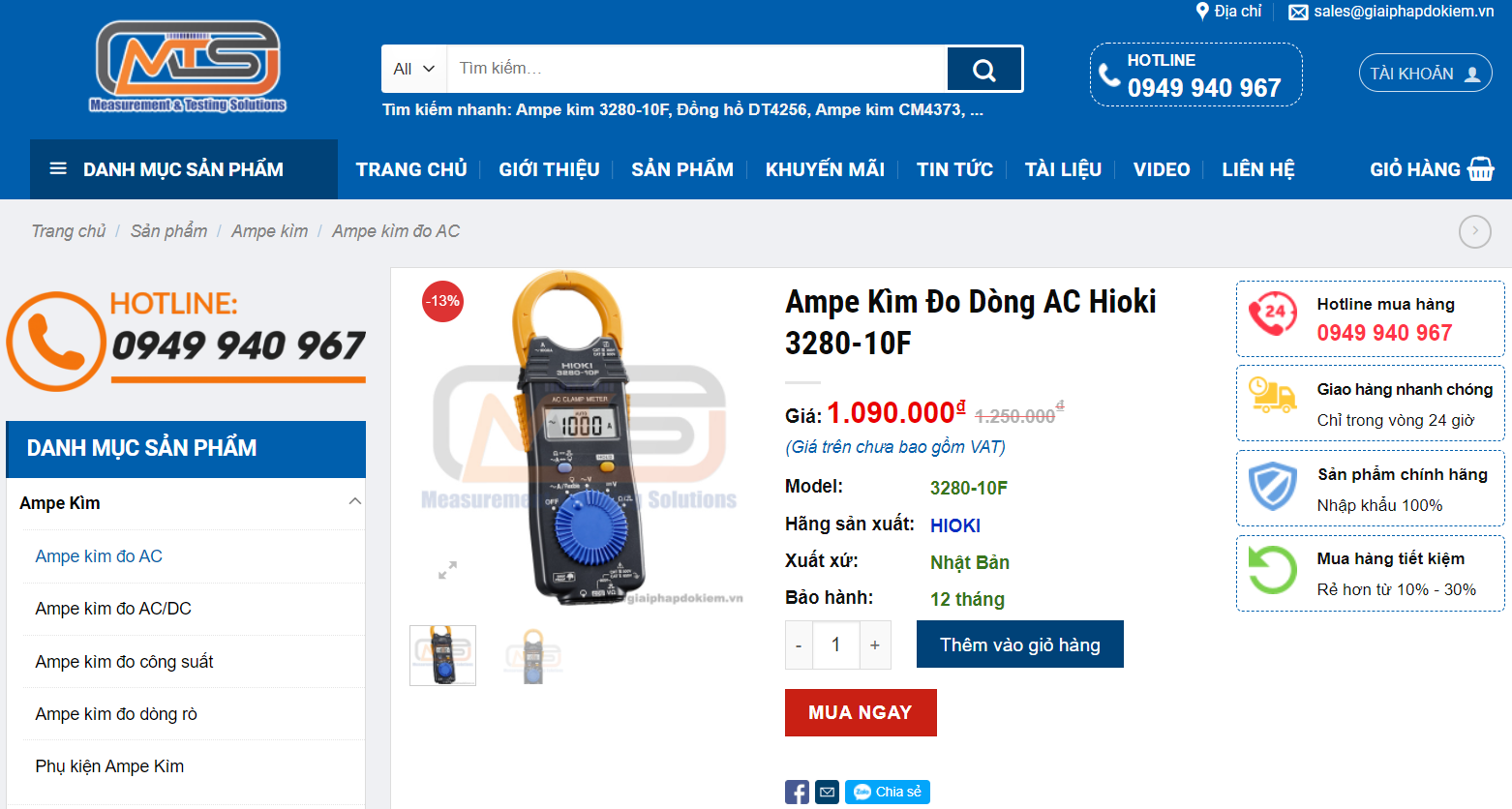 Nhà phân phối các sản phẩm Hioki giá rẻ tại Việt Nam 5 hioki gia re