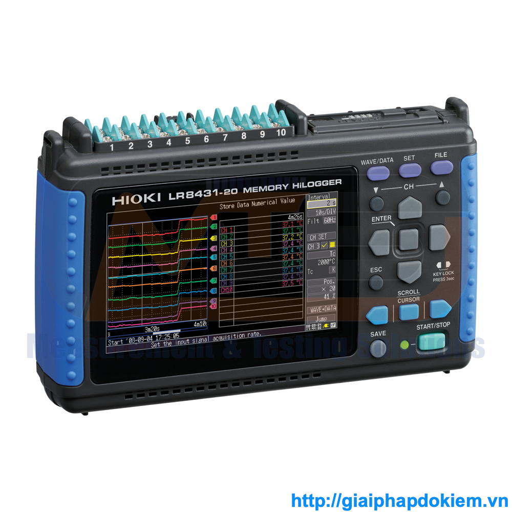 Đại lý Hioki cung cấp thiết bị đo và ghi đa năng Hioki LR8431-20 3 Đại lý Hioki cung cấp thiết bị đo và ghi đa năng Hioki LR8431-20