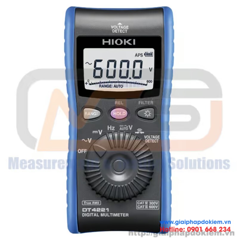 Điểm Danh TOP 10 đồng hồ vạn năng Hioki tốt nhất 37 Hioki DT4221