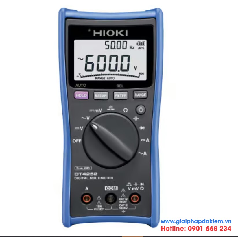 Điểm Danh TOP 10 đồng hồ vạn năng Hioki tốt nhất 33 Hioki DT4252