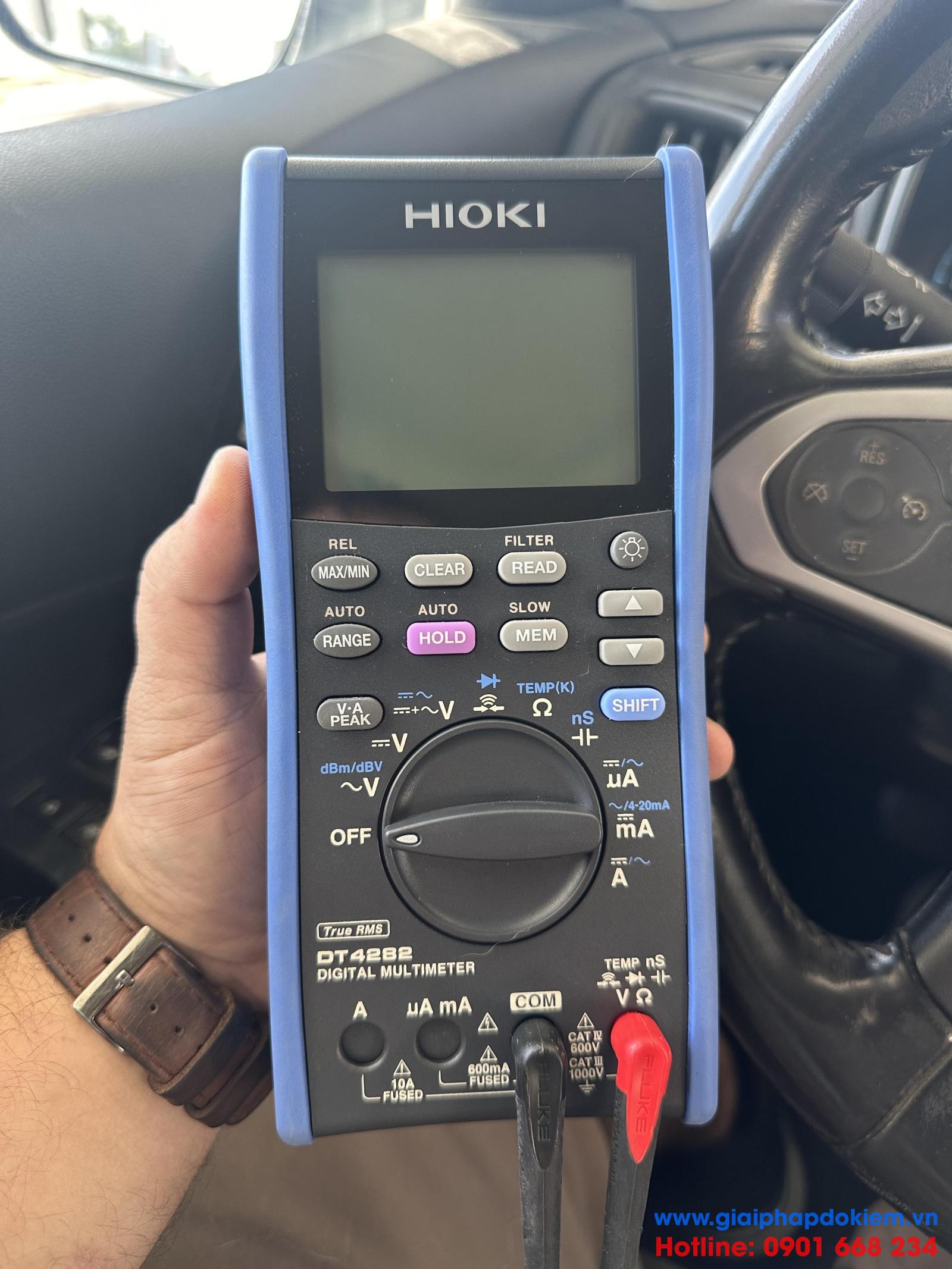 Điểm Danh TOP 10 đồng hồ vạn năng Hioki tốt nhất 29 Hioki DT4282