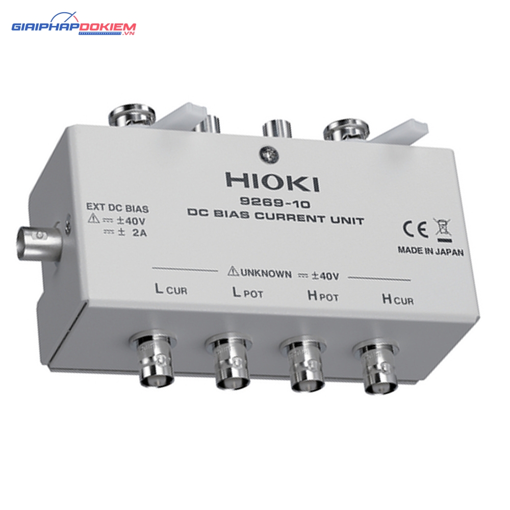 Ngõ Vào Thay Đổi Điện Áp DC Hioki 9269-10 2 Hộp Đựng Máy Hioki 9246