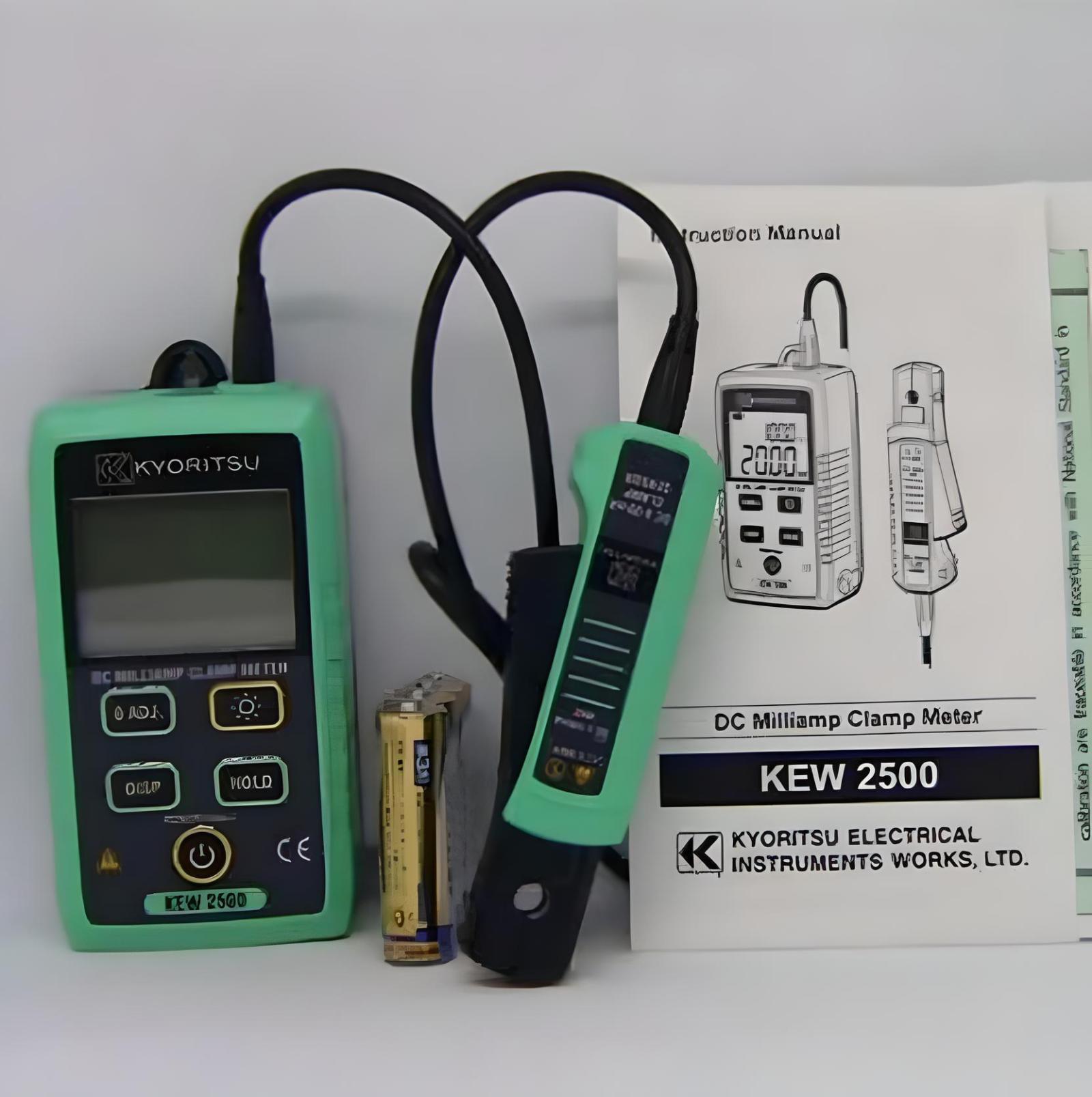 TOP 7 đồng hồ ampe kìm đo dòng DC giá dưới 10 triệu đồng 23 Ampe kìm đo dòng DC Kyoritsu 2500