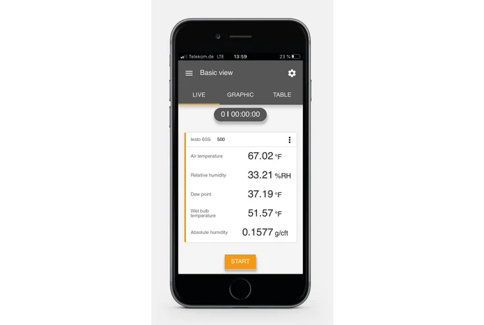 Máy đo nhiệt độ, độ ẩm thông minh Testo 605i 7 Máy đo nhiệt độ, độ ẩm thông minh Testo 605i - Ảnh 4