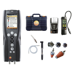 Máy đo áp suất và xác định khí rò rỉ testo 324 8 Máy đo áp suất và xác định khí rò rỉ testo 324