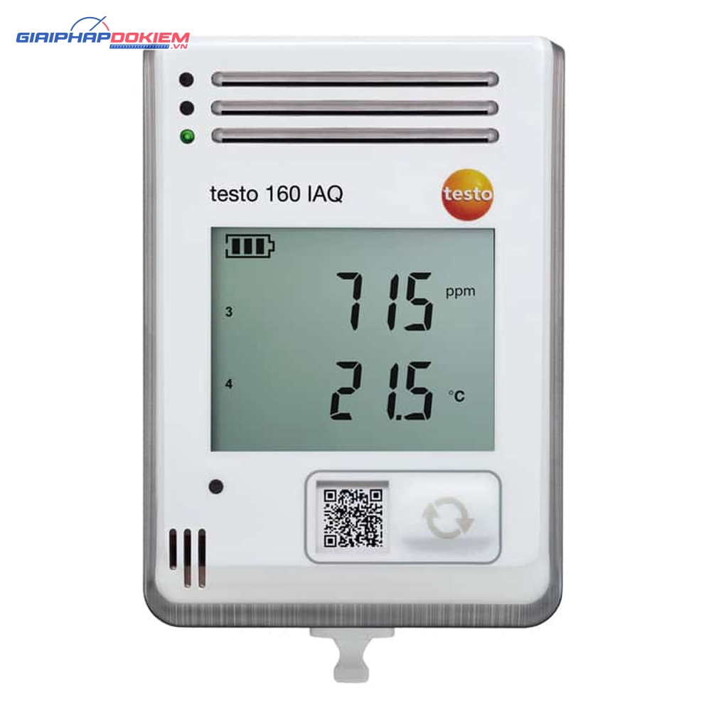 Máy đo ghi chất lượng không khí Testo 160 IAQ 6 Máy đo ghi chất lượng không khí - testo 160 IAQ