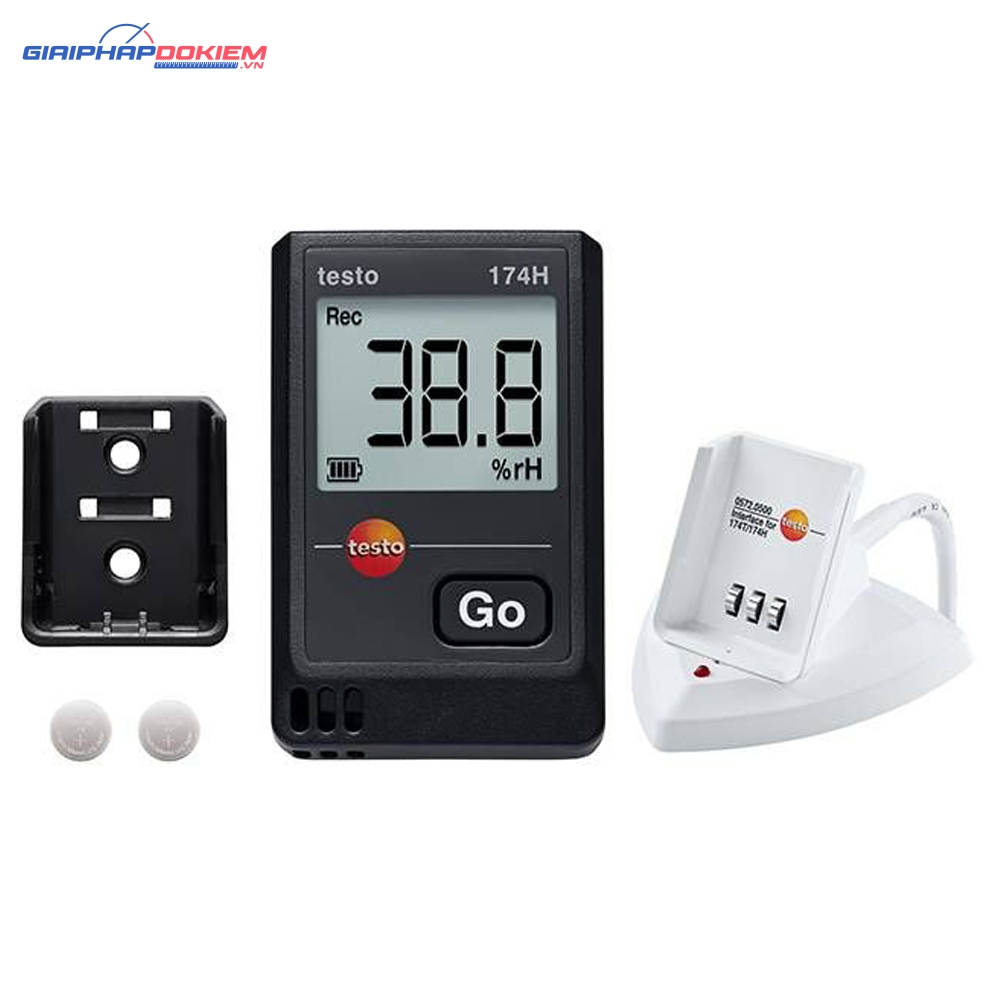 Máy đo ghi nhiệt độ, độ ẩm Testo 174H 6 Máy đo ghi nhiệt độ, độ ẩm testo 174H