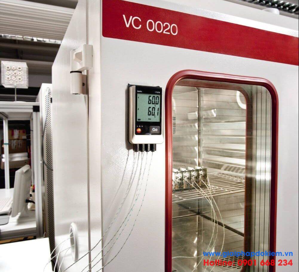 Máy đo ghi nhiệt độ testo 176 T4 Máy đo ghi nhiệt độ testo 176 T4