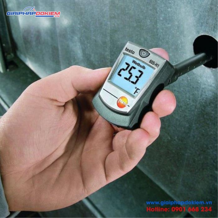 Máy đo nhiệt độ, độ ẩm Testo 605-H1 8 Máy đo nhiệt độ, độ ẩm testo 605-H1