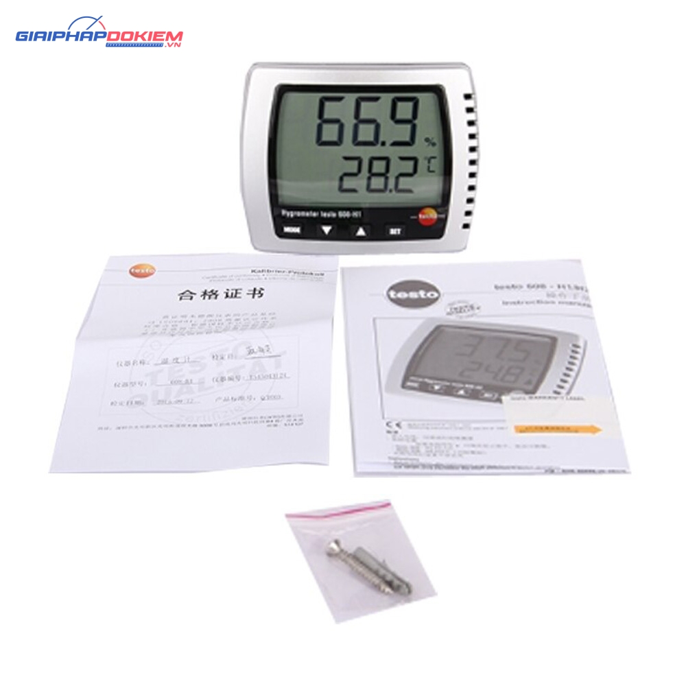 Máy đo nhiệt độ, độ ẩm Testo 608-H1 6 Máy đo nhiệt độ, độ ẩm testo 608-H1