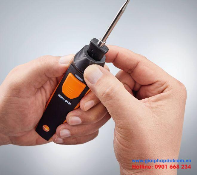 Máy đo nhiệt độ không khí Testo 915i 0563 3915 11 Máy đo nhiệt độ không khí testo 915i