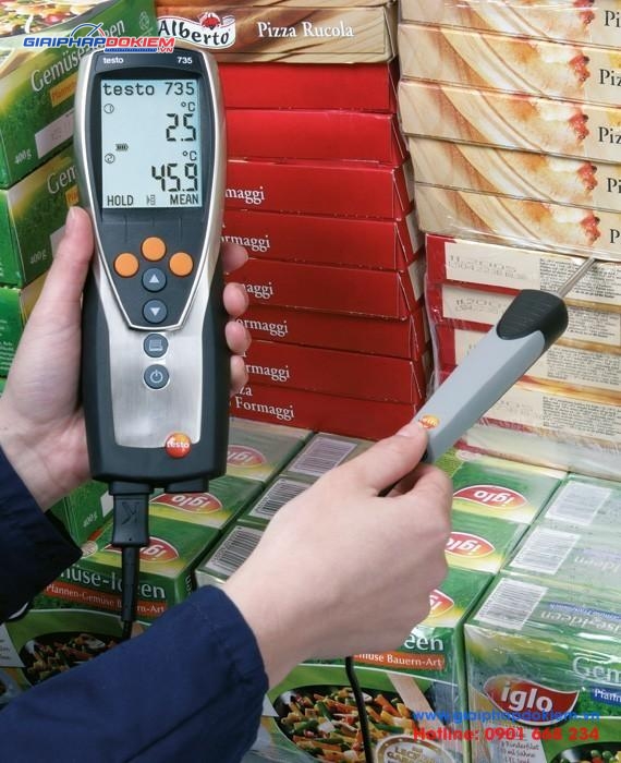 Máy đo nhiệt độ testo 735-2 3 Máy đo nhiệt độ testo 735-2