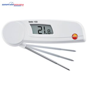 Máy đo nhiệt độ thực phẩm đầu gấp TESTO 103