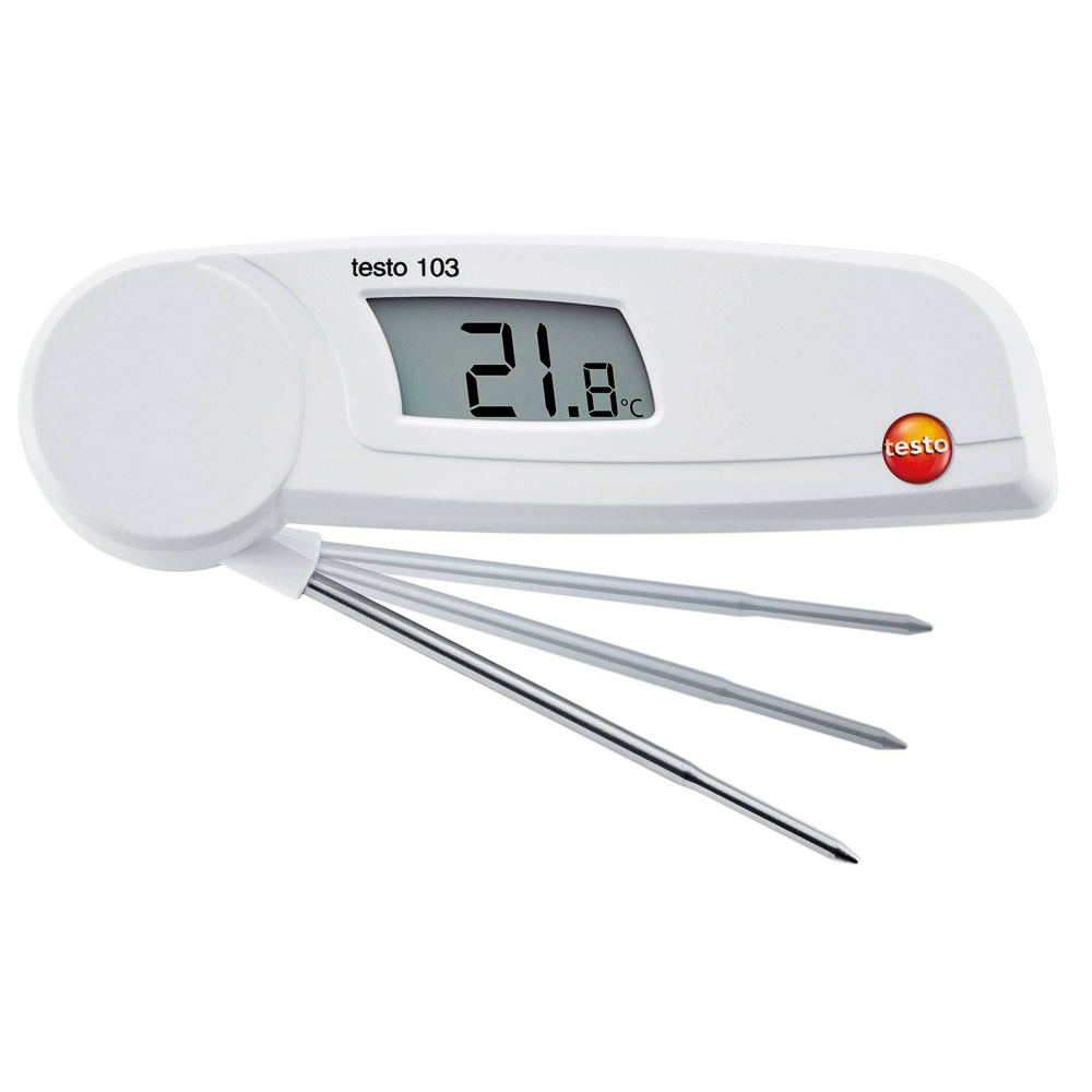 Máy đo nhiệt độ thực phẩm đầu gấp Testo 103 2 Máy đo nhiệt độ thực phẩm đầu gấp TESTO 103