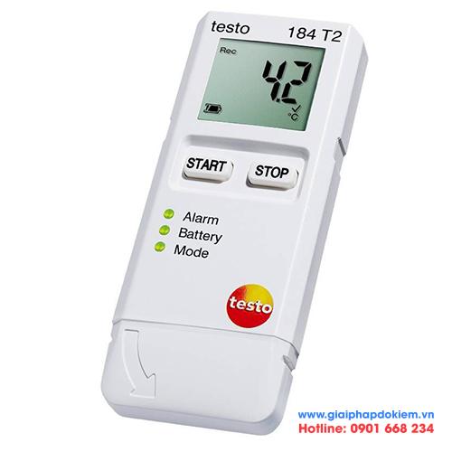 Máy đo nhiệt độ tự ghi Testo 184 T2 5 Máy đo nhiệt độ tự ghi testo 184 T2