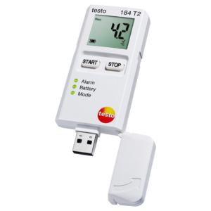 Máy đo nhiệt độ tự ghi Testo 184 T2 11 Máy đo nhiệt độ tự ghi testo 184 T2