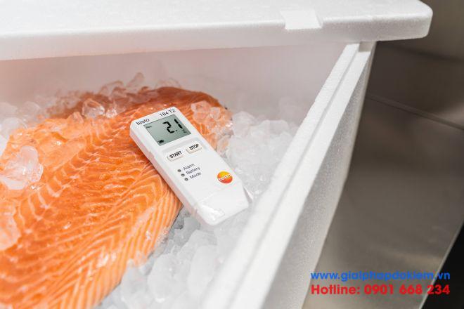 Máy đo nhiệt độ tự ghi Testo 184 T2 13 Máy đo nhiệt độ tự ghi testo 184T2