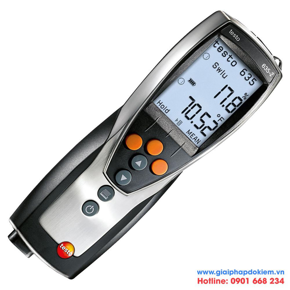 Máy đo nhiệt độ và độ ẩm testo 635-2 2 Máy đo nhiệt độ và độ ẩm testo 635-2