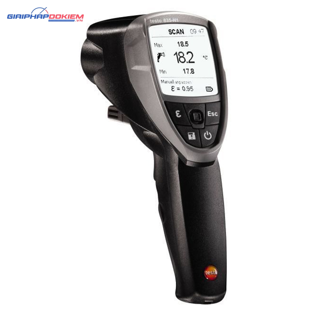 Máy đo nhiệt độ và độ ẩm Testo 835-H1 5 Máy đo nhiệt độ và độ ẩm testo 835-H1