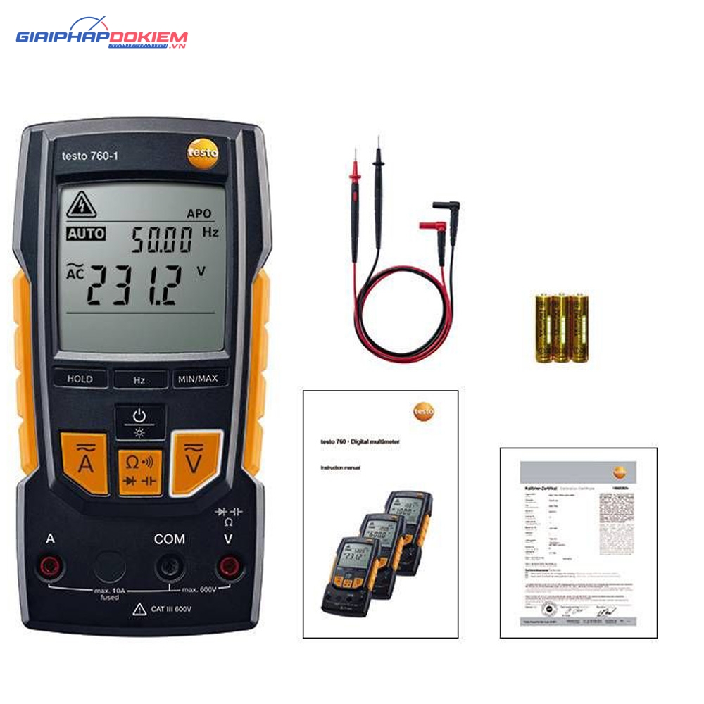 Vạn năng kế kỹ thuật số Testo 760-1 8 Vạn năng kế kỹ thuật số testo 760-1