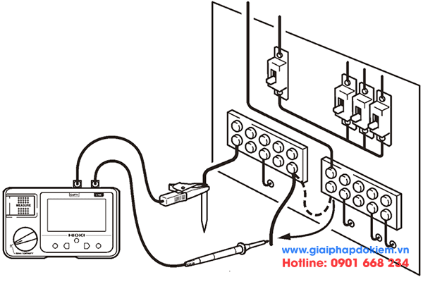 Cách sử dụng máy đo điện trở cách điện 17 đo điện trở