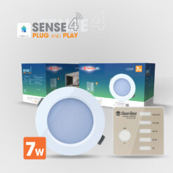 Bộ combo đèn Downlight thông minh sense Rạng Đông AT20.RM 90/7W.C4