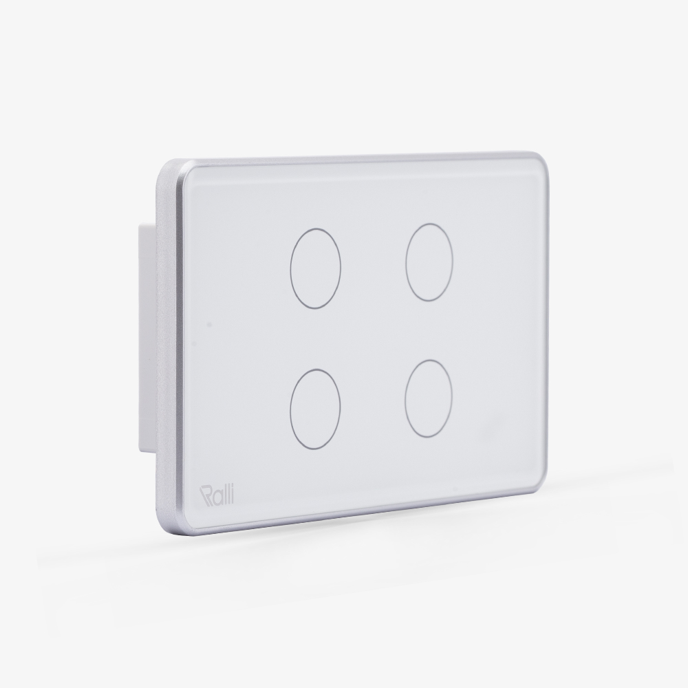 Công tắc thông minh Rạng Đông CTCU.BLE CN.04T 4 Công tắc thông minh Rạng Đông CTCU.BLE CN.04T