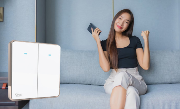 Công tắc thông minh wifi Rạng Đông CTC.WF V1.02 Công tắc thông minh wifi Rạng Đông CTC.WF V1.02