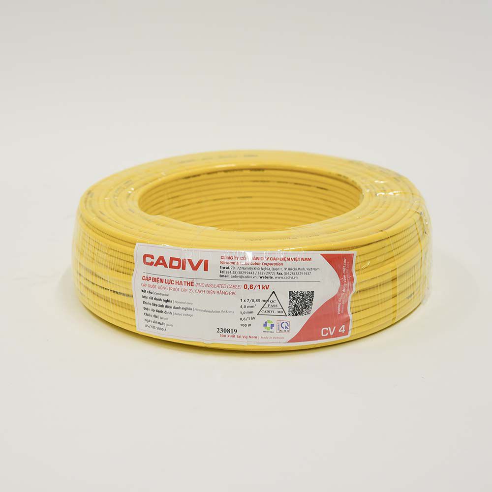 Dây cáp điện Cadivi CV-4
