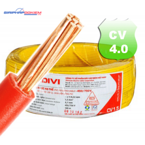 Dây cáp điện Cadivi CV-4 8 Dây cáp điện Cadivi CV-4