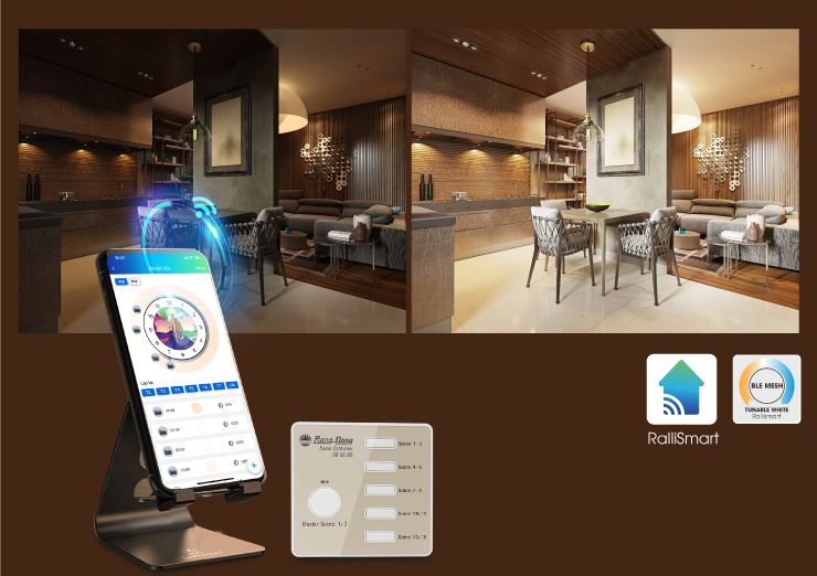 Đèn LED âm trần Downlight thông minh xoay góc Rạng Đông AT22.BLE 60/7W Đèn LED âm trần Downlight thông minh xoay góc Rạng Đông AT22.BLE 60/7W