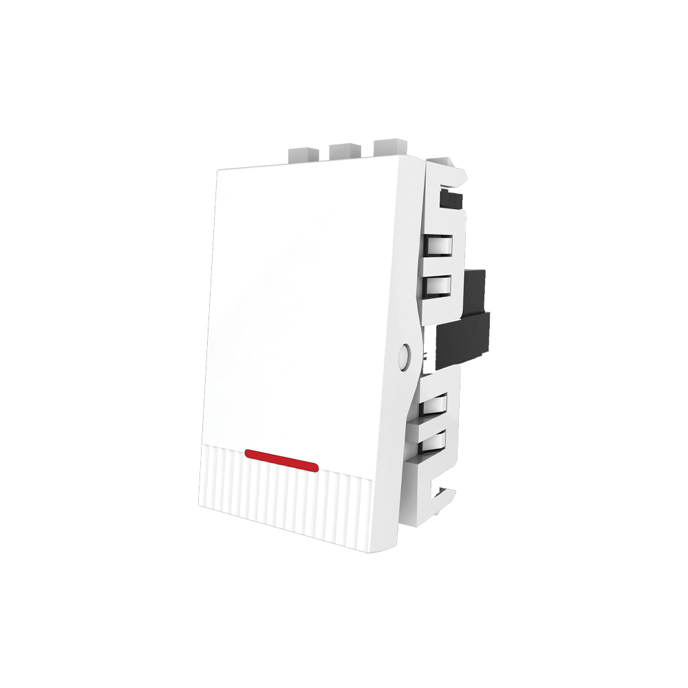 Hạt công tắc âm tường 1 chiều Rạng Đông HCT01 1C/10A