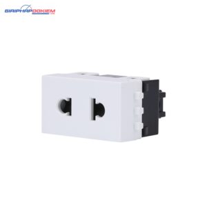 Hạt Ổ Cắm Âm Tường Rạng Đông HOC01 1C/16A
