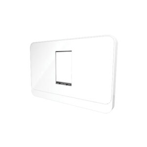 Mặt công tắc ổ cắm âm tường Rạng Đông MOC01 80x120x9/1H