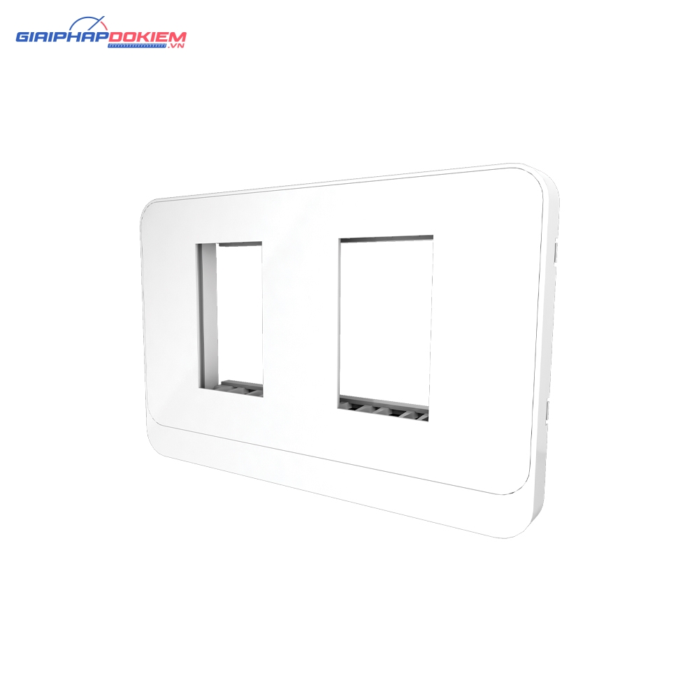 Mặt công tắc ổ cắm âm tường Rạng Đông MOC01 80x120x9/2H 1 Mặt công tắc ổ cắm âm tường Rạng Đông MOC01 80x120x9/2H