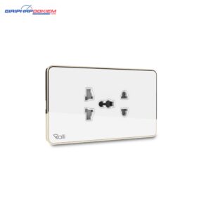 Ổ cắm âm tường cao cấp Rạng Đông OCAT04K 2C/16A