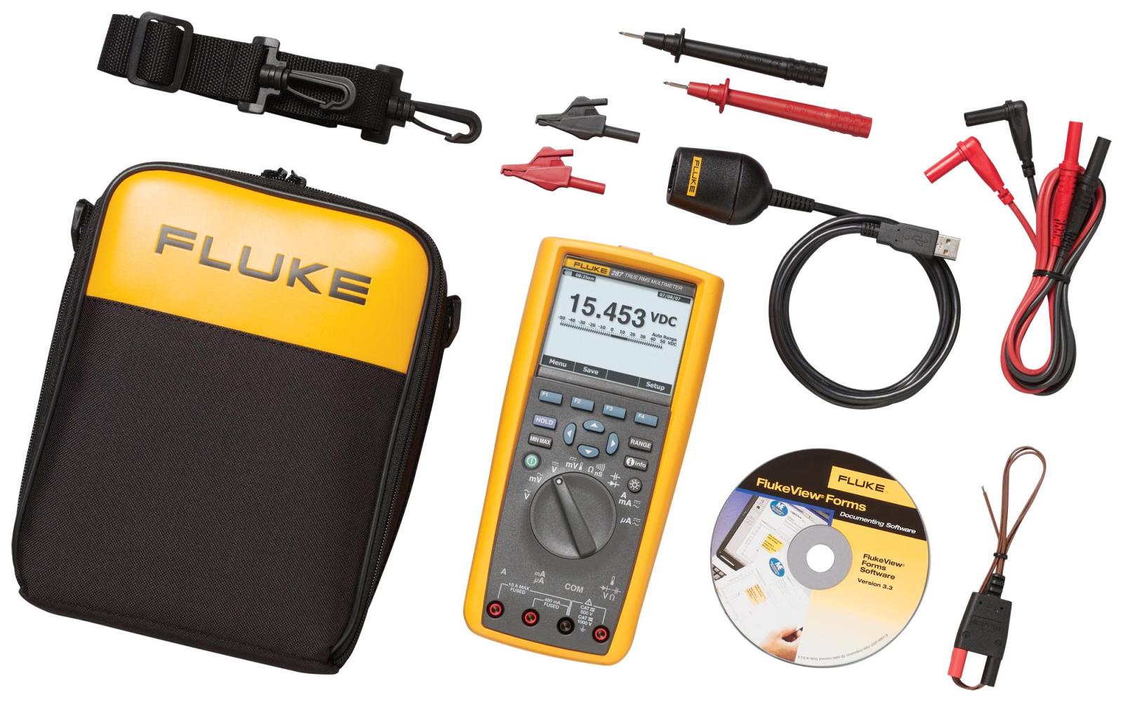Đồng hồ vạn năng có hiển thị biểu đồ FLUKE 287 (True Rms) 27 Đồng hồ vạn năng có hiển thị biểu đồ FLUKE 287 (True Rms) - Ảnh 12