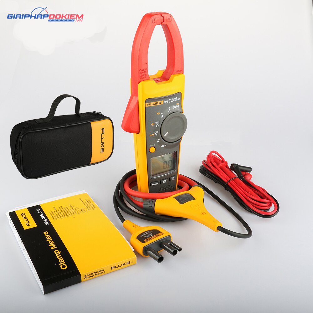 Ampe kìm đo dòng AC/DC FLUKE 376 (2500A) 16 Ampe kìm đo dòng AC/DC FLUKE 376 (2500A)