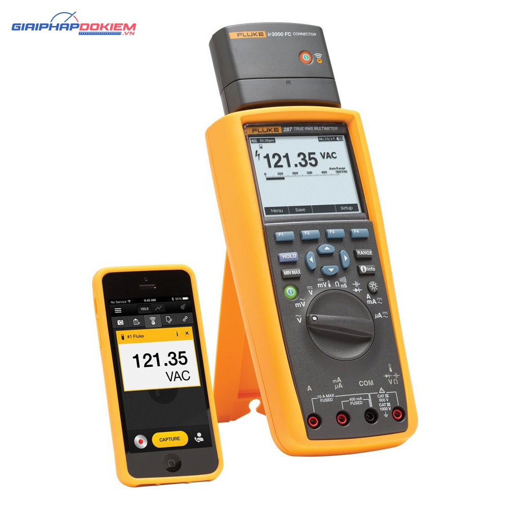 Đồng hồ vạn năng có hiển thị biểu đồ FLUKE 287 (True Rms) 18 Đồng hồ vạn năng có hiện thị biểu đồ FLUKE 287 (True Rms)