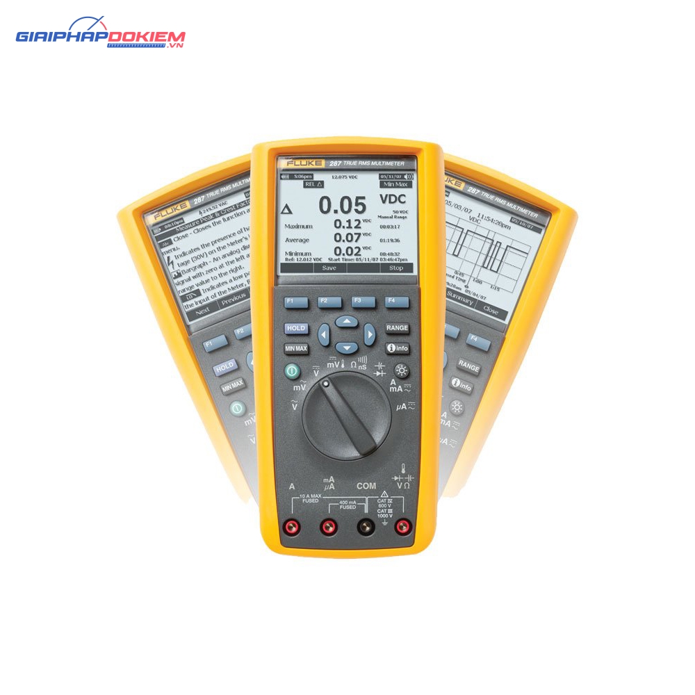 Đồng hồ vạn năng có hiển thị biểu đồ FLUKE 287 (True Rms) 17 Đồng hồ vạn năng có hiện thị biểu đồ FLUKE 287 (True Rms)