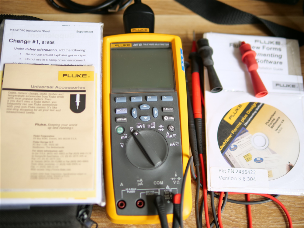 Đồng hồ vạn năng có hiển thị biểu đồ FLUKE 287 (True Rms) 28 Đồng hồ vạn năng có hiển thị biểu đồ FLUKE 287 (True Rms) - Ảnh 13