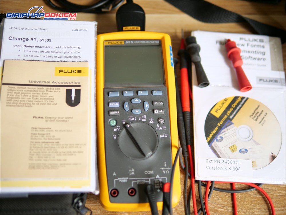 Đồng hồ vạn năng có hiển thị biểu đồ FLUKE 287 (True Rms) 28 Đồng hồ vạn năng có hiển thị biểu đồ FLUKE 287 (True Rms) - Ảnh 13