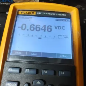 Đồng hồ vạn năng có hiển thị biểu đồ FLUKE 287 (True Rms) 33 fluke 287 burned help v0 n0xodiasjp7c1