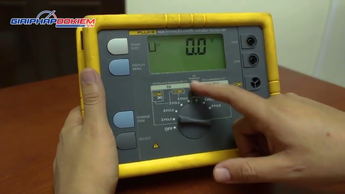 Máy đo điện trở đất FLUKE 1625-2 15 Máy đo điện trở đất FLUKE 1625-2