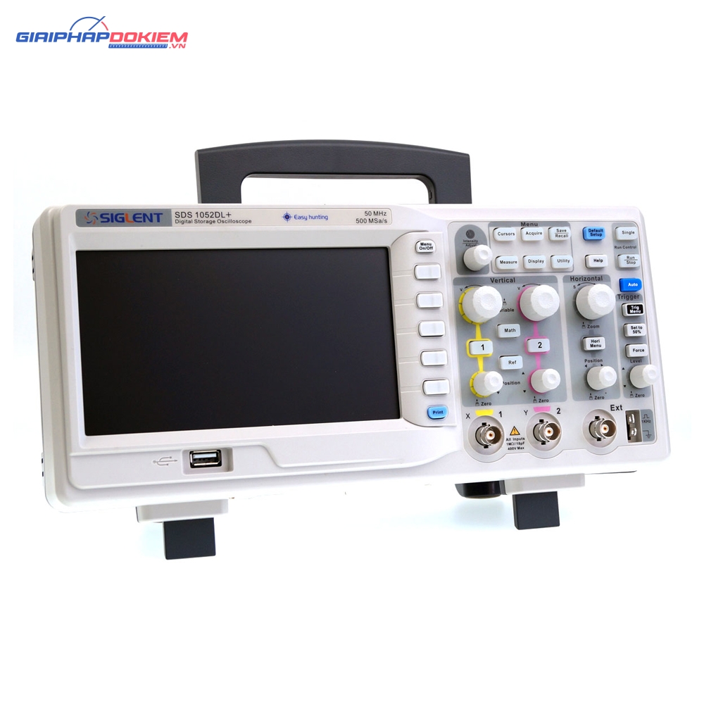 Máy Hiện Sóng Siglent SDS1052DL+, 50MHz, 2 kênh 3 Máy Hiện Sóng Siglent SDS1052DL+, 50MHz, 2 kênh