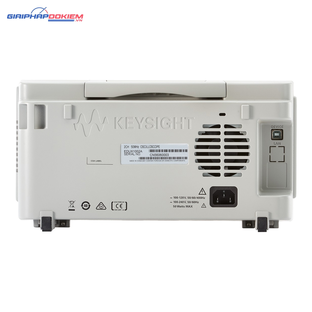 Máy Hiện Sóng Số KEYSIGHT EDUX1052A (50 MHz, 2 kênh, 1 GSa/s) 5 Máy Hiện Sóng Số KEYSIGHT EDUX1052A (50 MHz, 2 kênh, 1 GSa/s)